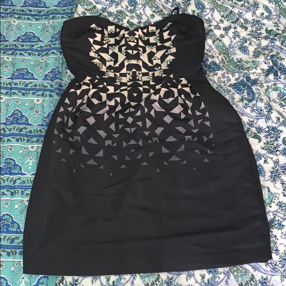 Strapless Cocktail Dress